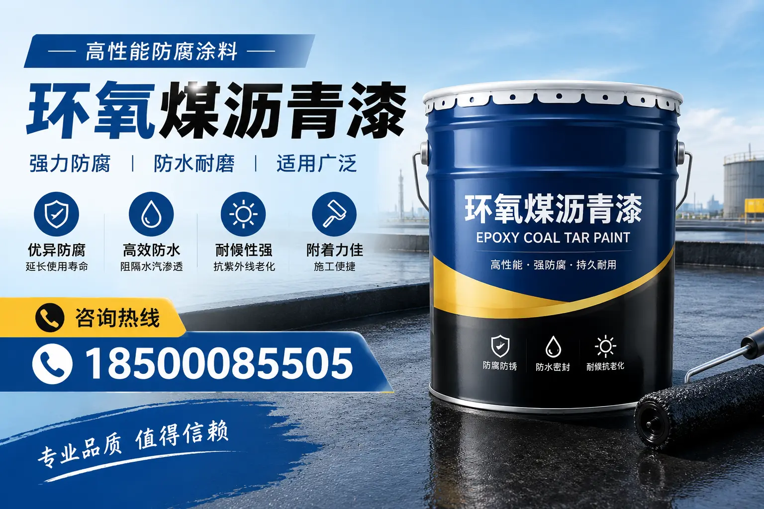 环氧煤沥青漆的主要成分与功能,土默特右旗用户深度了解